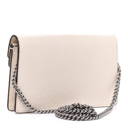 Gucci Dollar Calfskin Crystal Super Mini Dionysus Shoulder Bag Mystic White Black Diamond 3 of 8