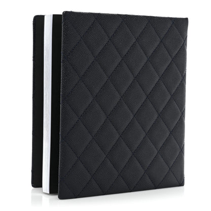 Chanel Caviar Quilted Notebook Black 3 of 10