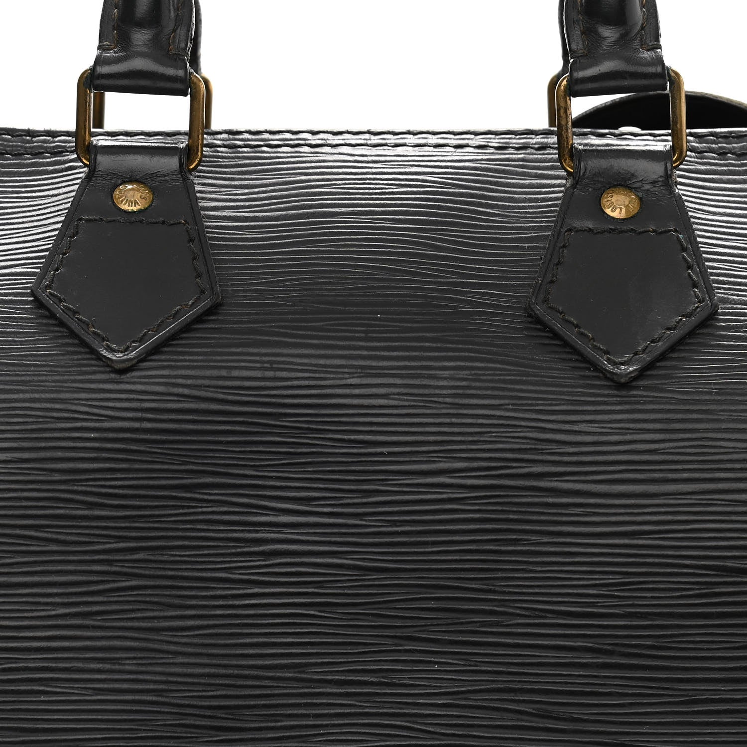 Louis Vuitton Epi Speedy 25 Black 8 of 10