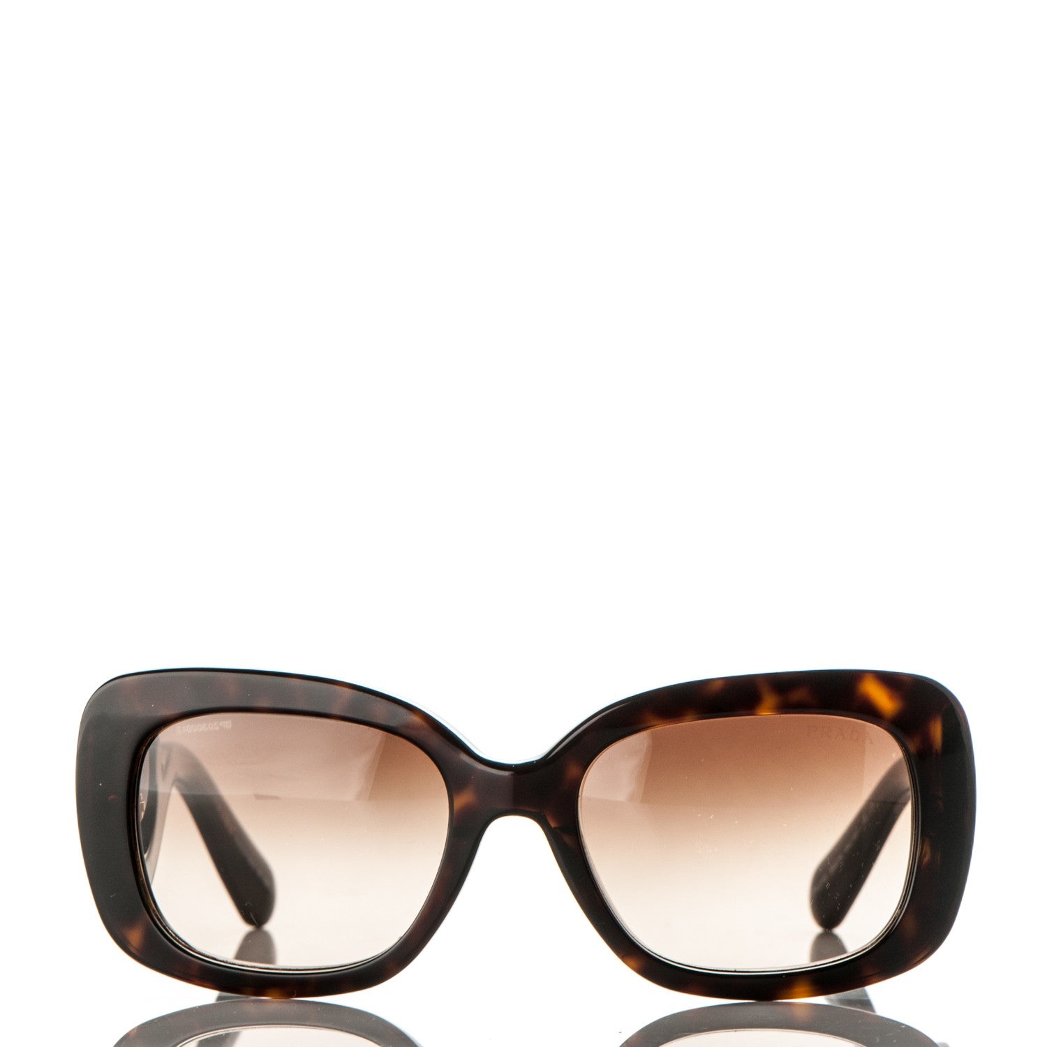 Prada Acetate Baroque Sunglasses SPR 27O Tortoise 2 of 6