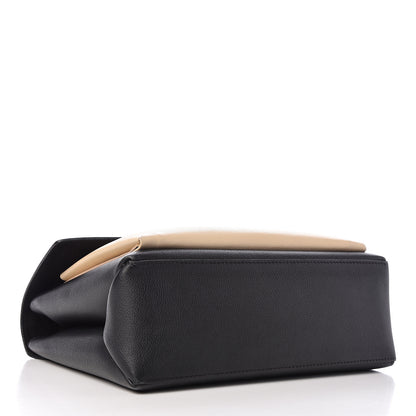 Louis Vuitton Soft Calfskin My Lockme Top Handle Vanille Black 5 of 10