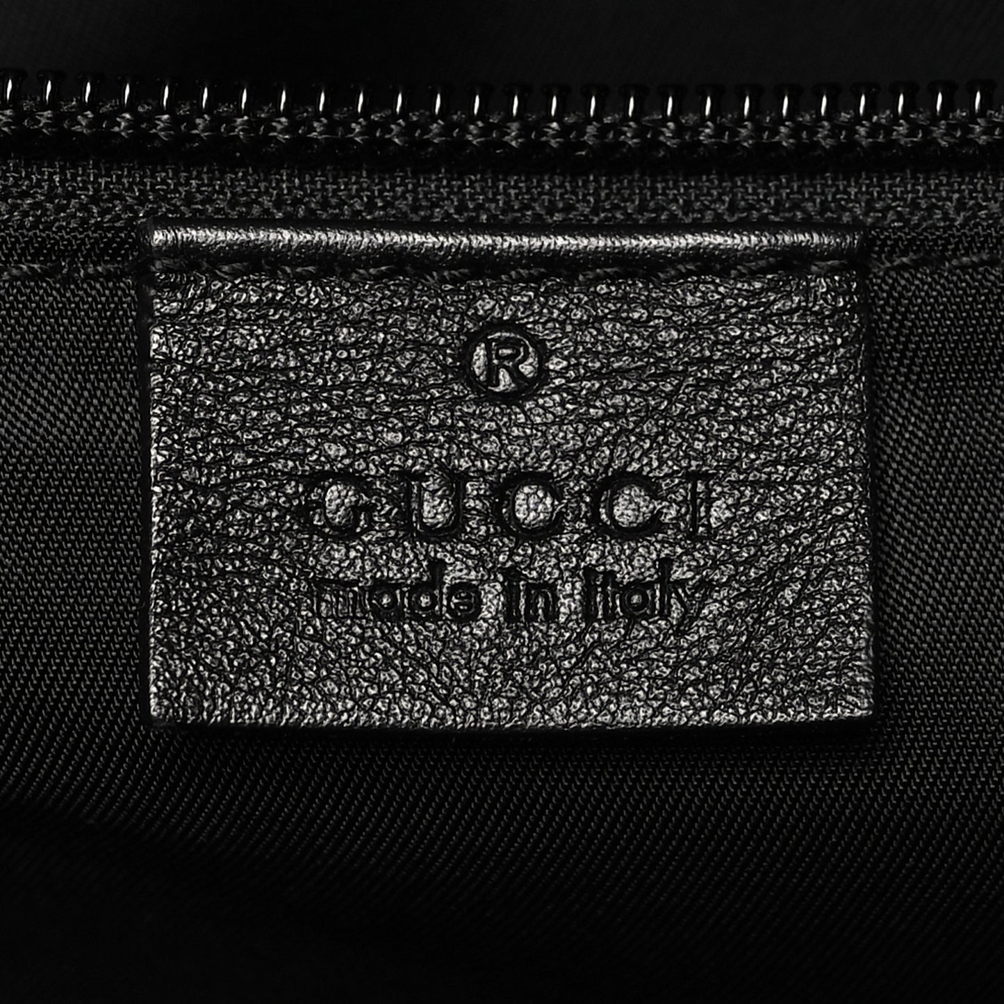 Coated Canvas Interlocking G Duffle Bag Black