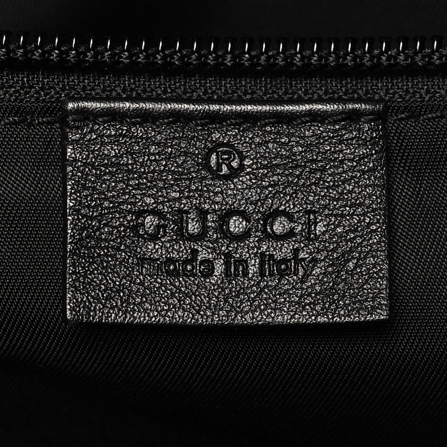 Gucci Coated Canvas Interlocking G Duffle Bag Black 5 of 11