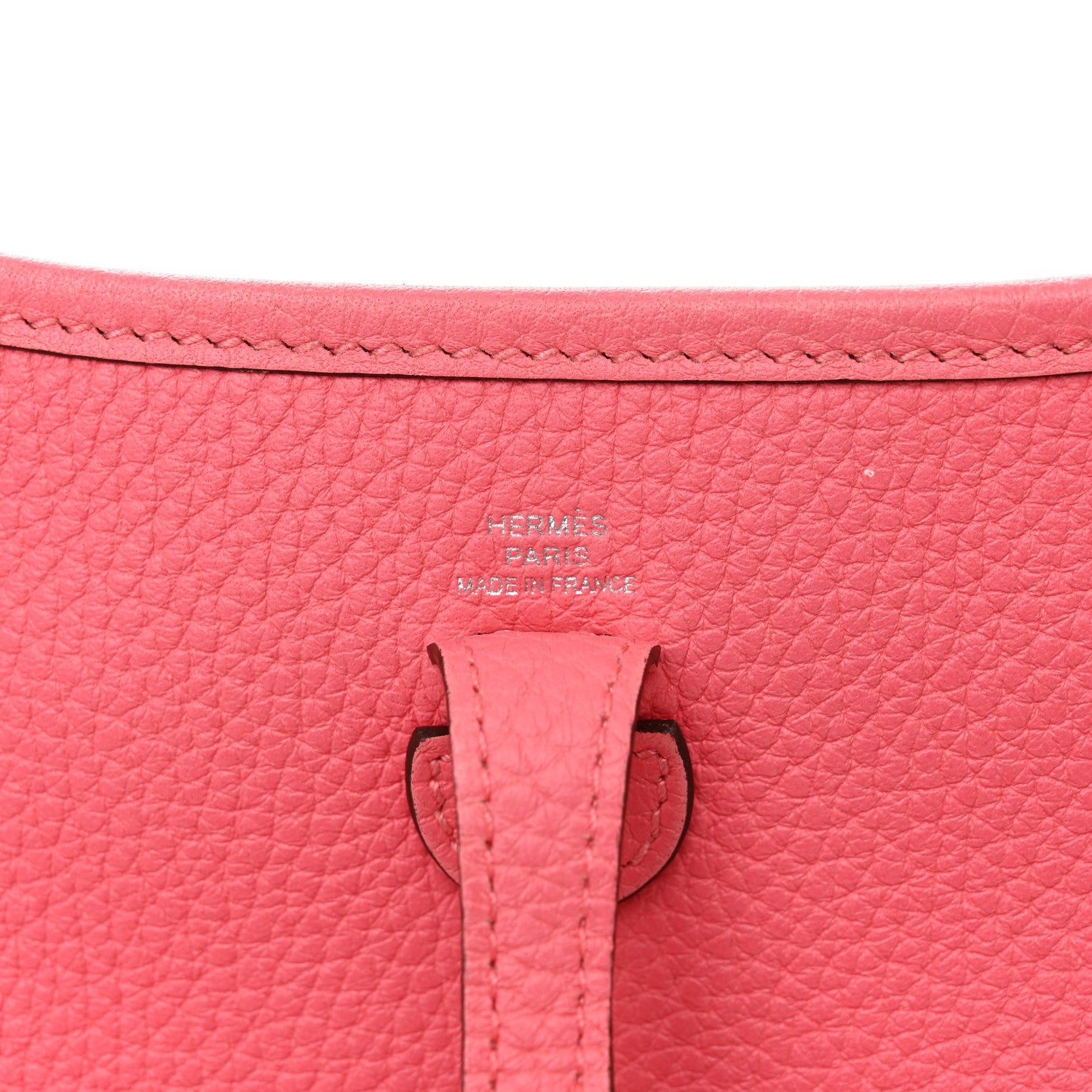 Hermes Taurillon Clemence Allegro Evelyne TPM Rose Azalee Rose Confetti 6 of 11