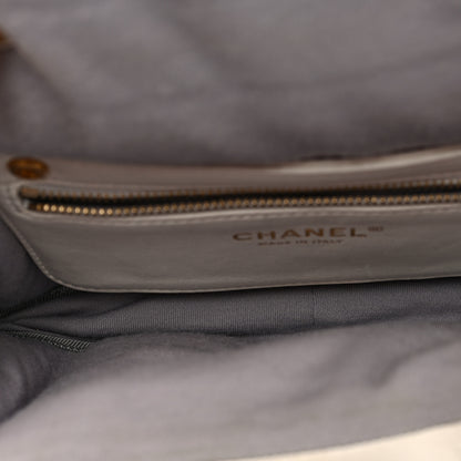 Chanel Lambskin Small Simply Flap White 5 of 10
