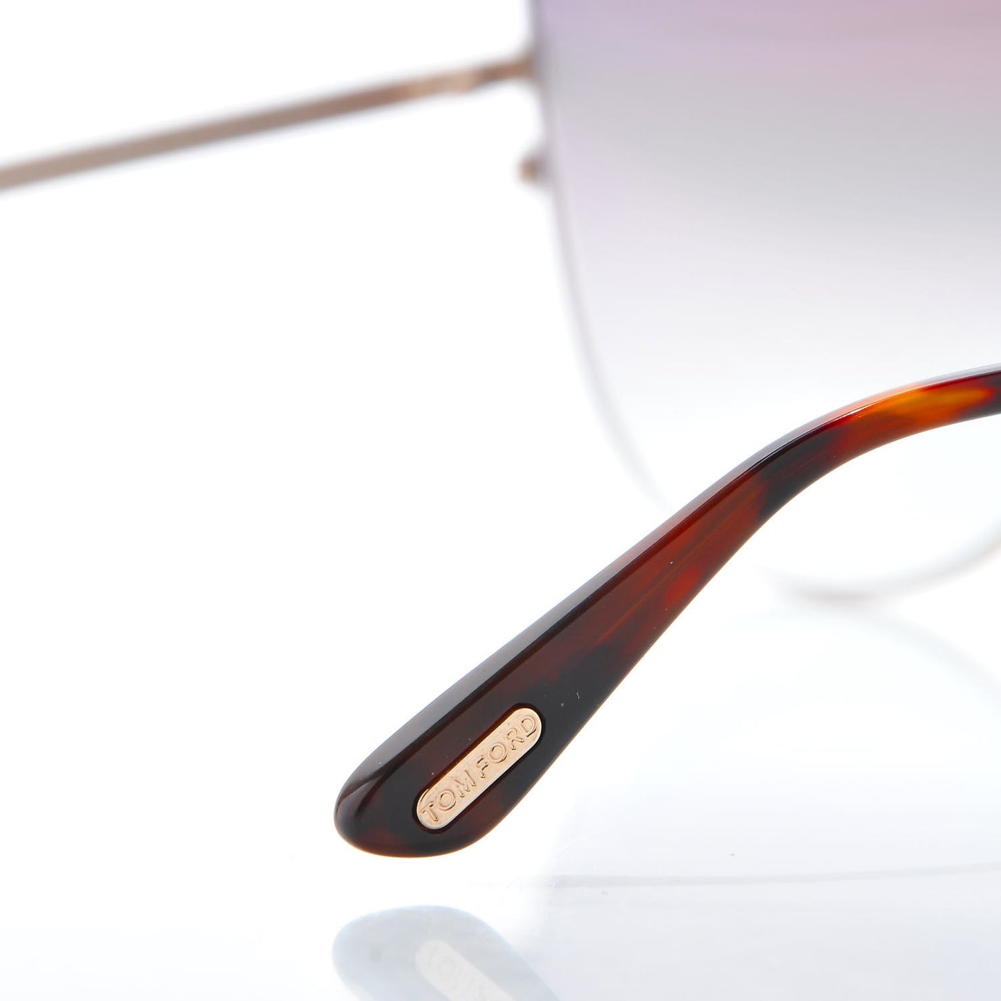 Jacquelyn Aviator Sunglasses TF563 Gold