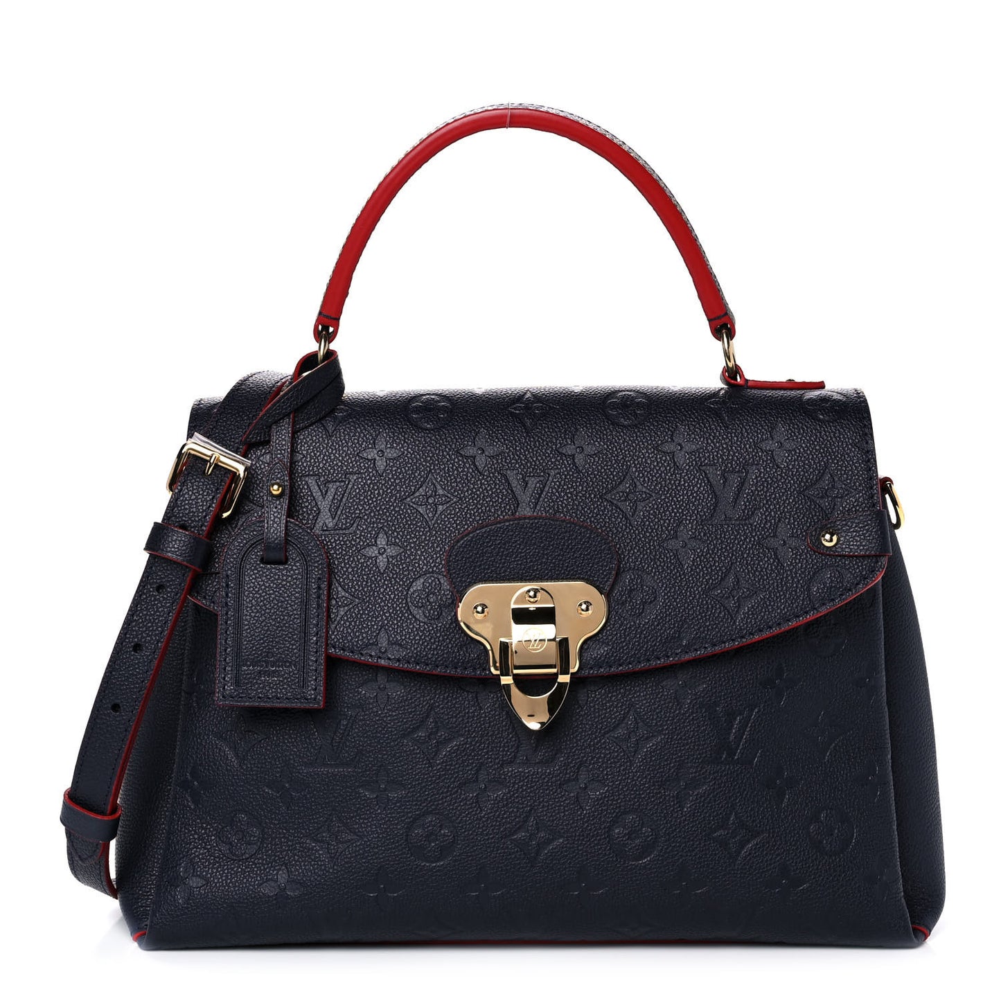 Empreinte Georges MM Marine Rouge