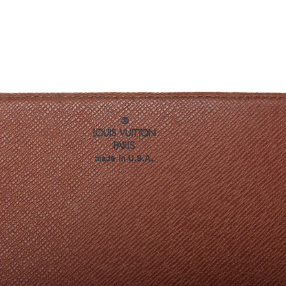 Louis Vuitton Monogram Simple Checkbook Holder Wallet 6 of 8