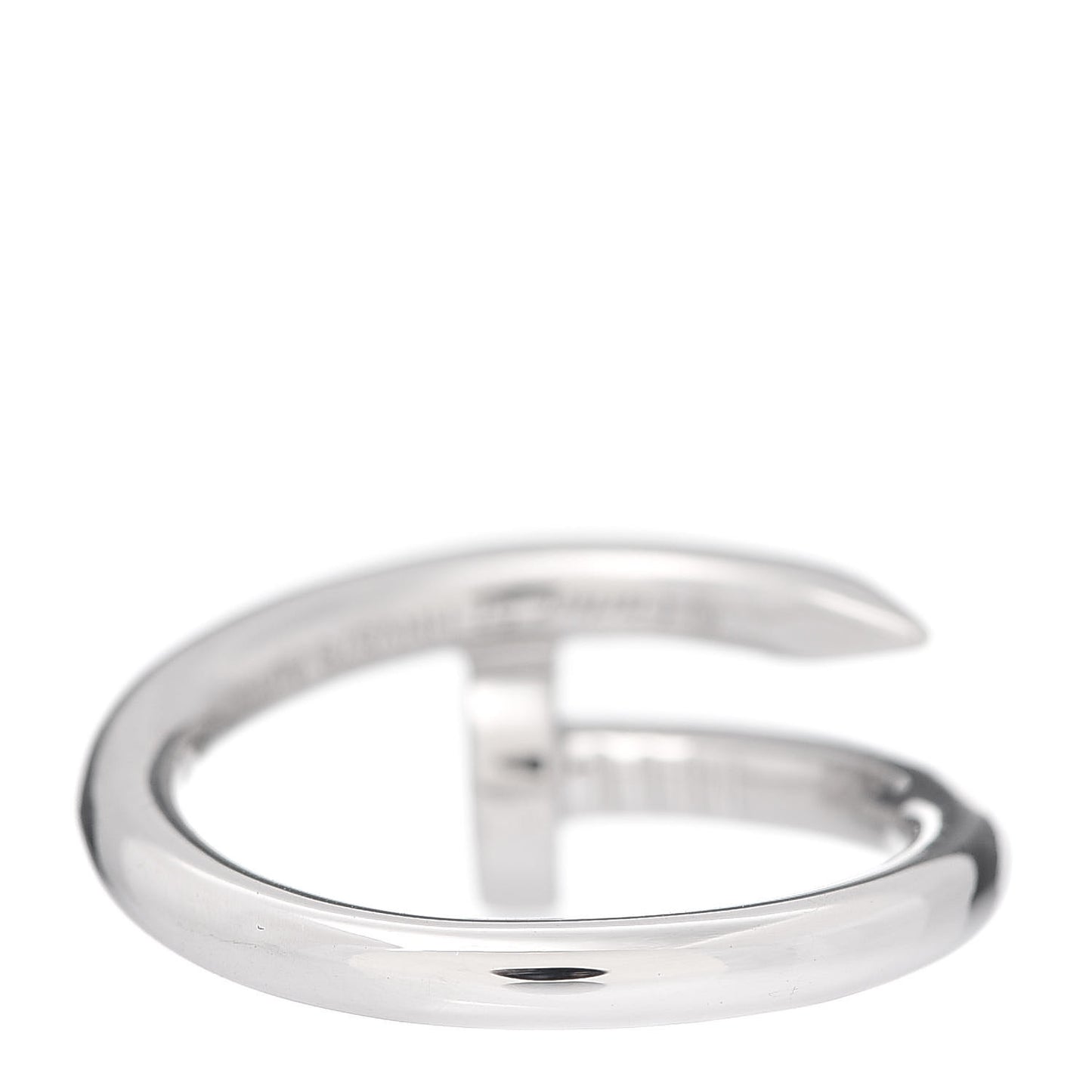 18K White Gold Juste Un Clou Ring 57 8