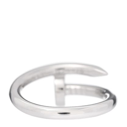 Cartier 18K White Gold Juste Un Clou Ring 57 8 3 of 7