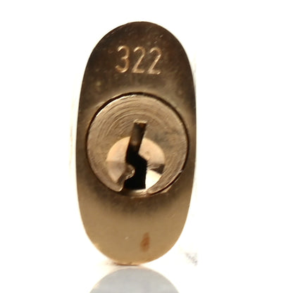Louis Vuitton Brass Lock and 2 Keys Set 5 of 5