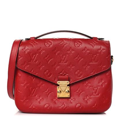 Louis Vuitton Empreinte Pochette Metis Scarlet 1 of 10