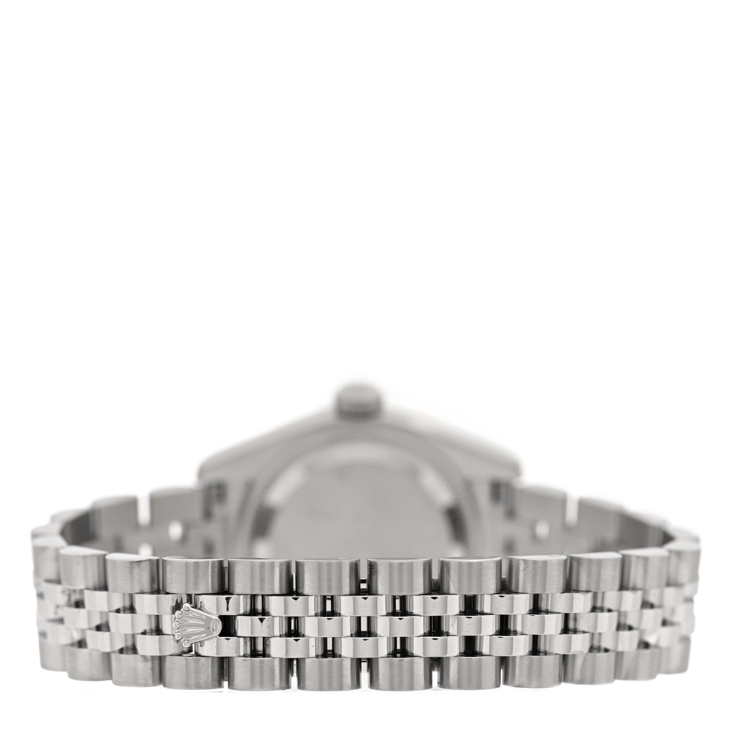Rolex Stainless Steel 18K White Gold 26mm Oyster Perpetual Datejust Watch Silver 179174 3 of 5
