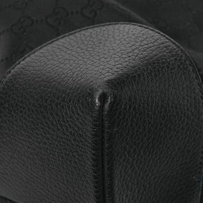 Gucci Nylon Monogram Medium Handle Vertical Tote Black 9 of 15