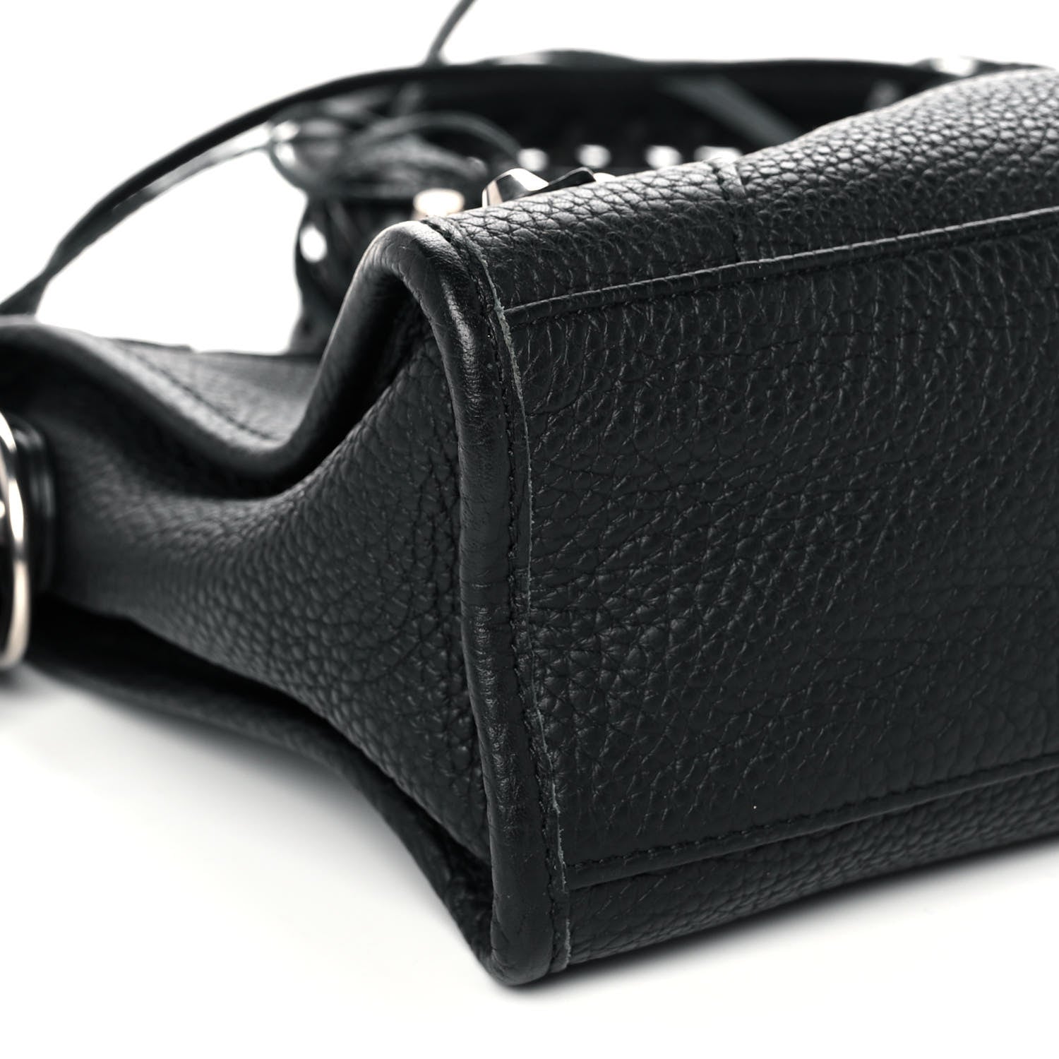 Balenciaga Vibrato Calfskin Classic Silver Hardware S City Black 9 of 11