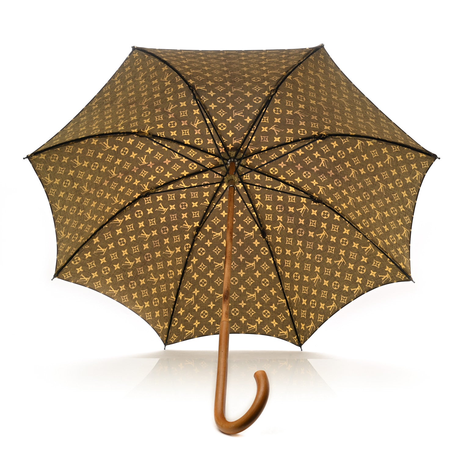 Louis Vuitton Monogram Parasol Umbrella Parapluie 3 of 14