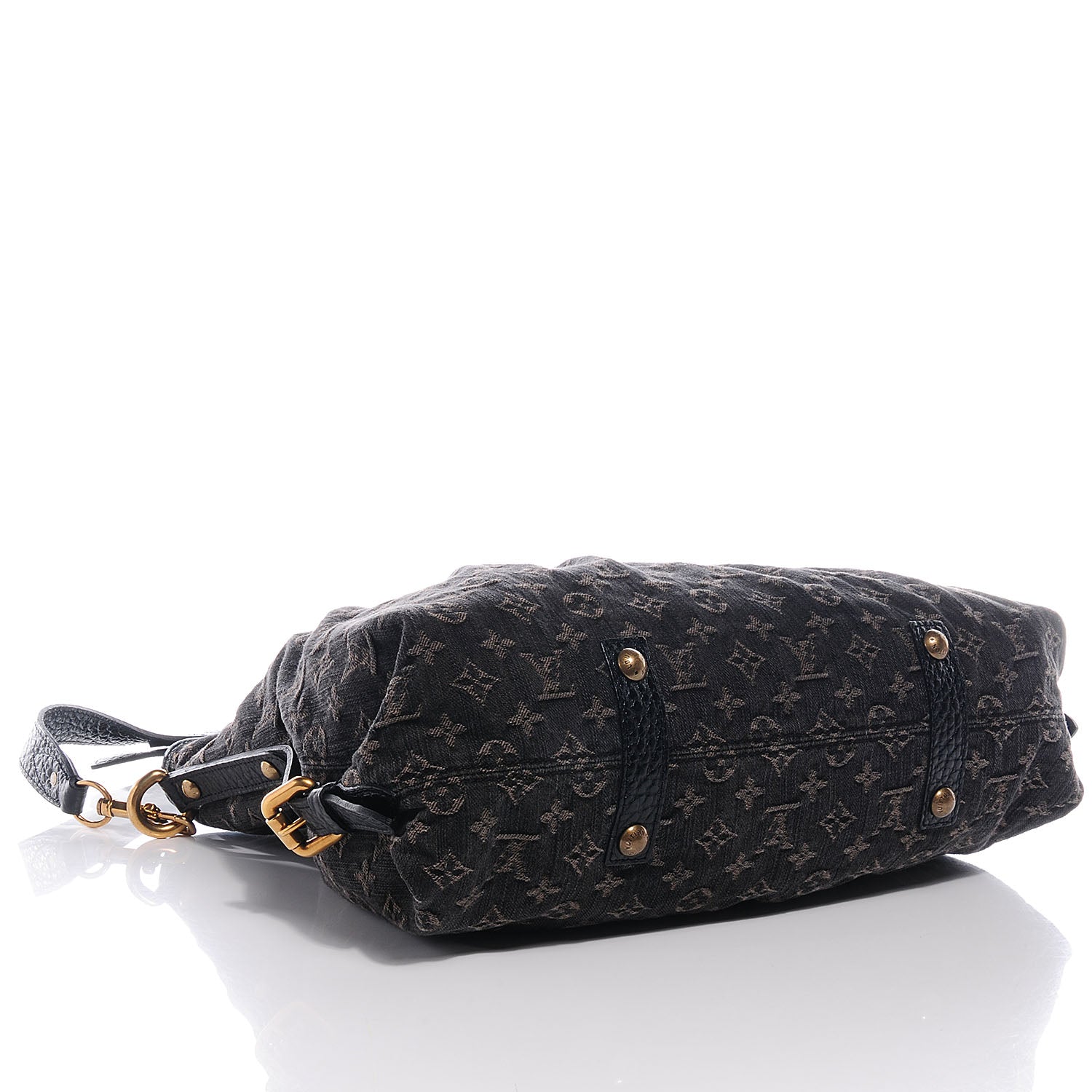 Louis Vuitton Denim Neo Cabby GM Black 4 of 8