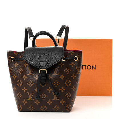 Louis Vuitton Monogram BB Montsouris NM Backpack Black 10 of 10