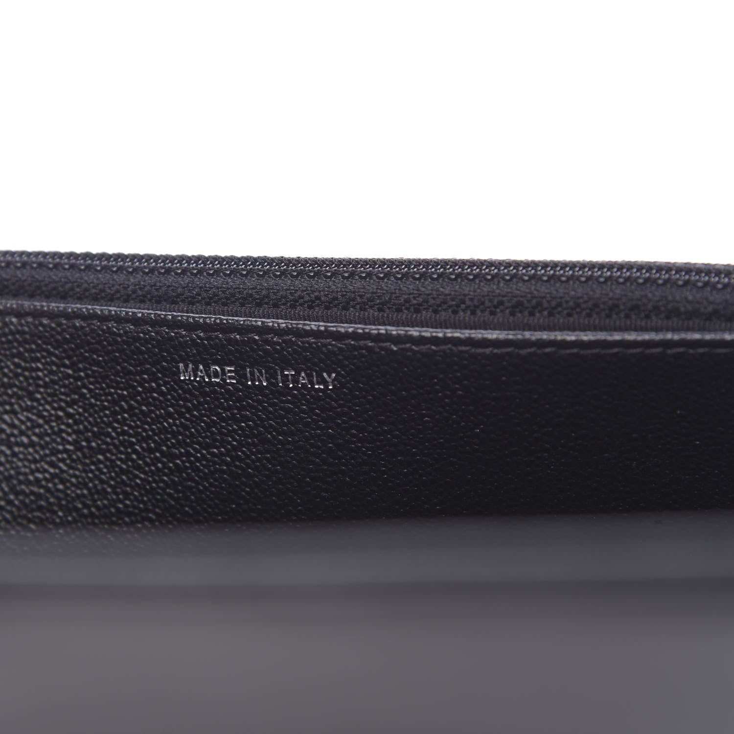 Chanel Grained Calfskin Quilted CC Box Wallet On Chain WOC Black 7 of 12