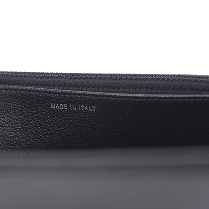 Chanel Grained Calfskin Quilted CC Box Wallet On Chain WOC Black 7 of 12