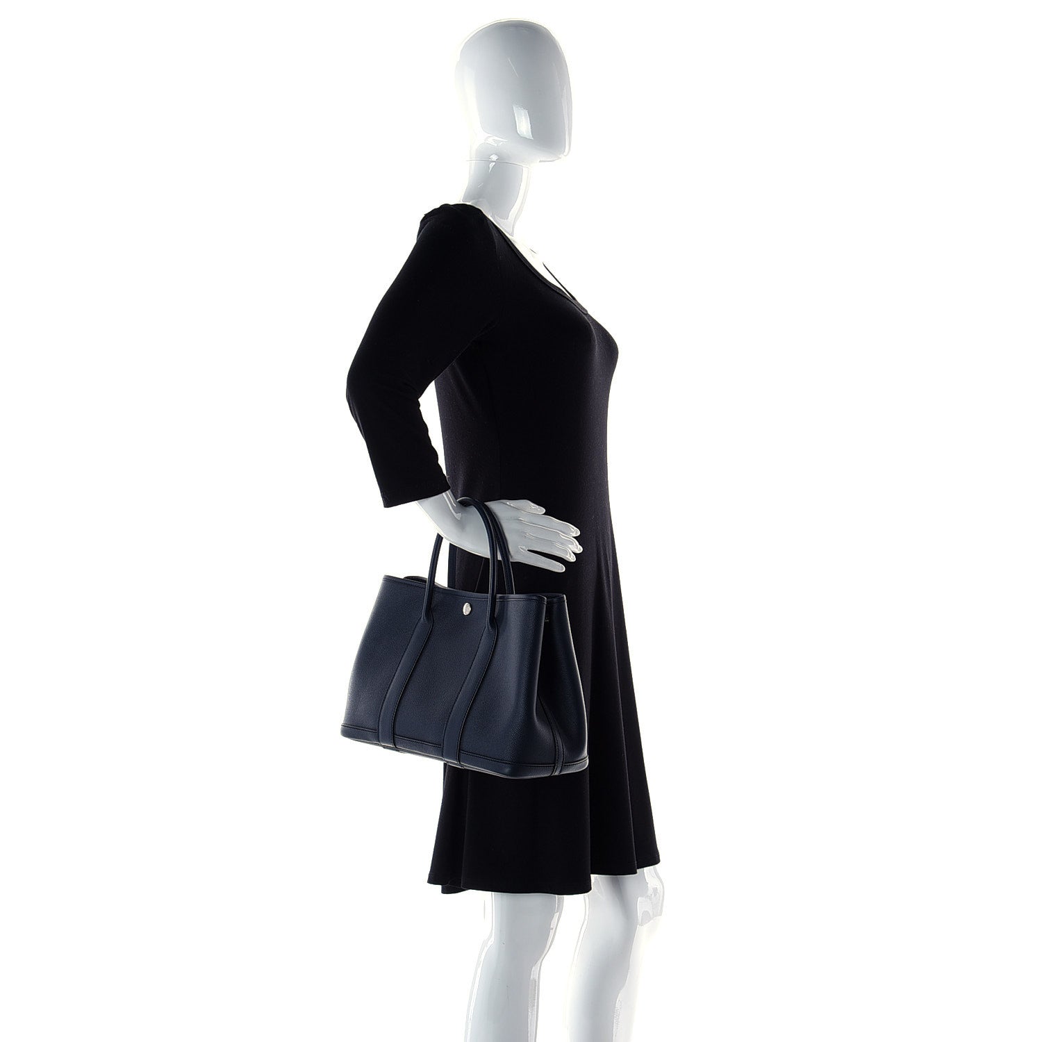 Hermes Epsom Garden Party 30 TPM Bleu Indigo 2 of 10