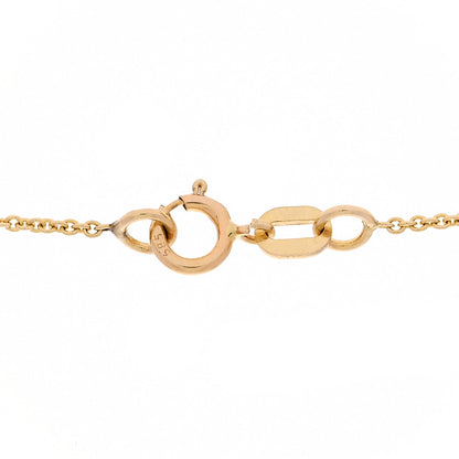 Jennifer Meyer 18K Yellow Gold Turquoise Letter J Pendant Necklace 4 of 6