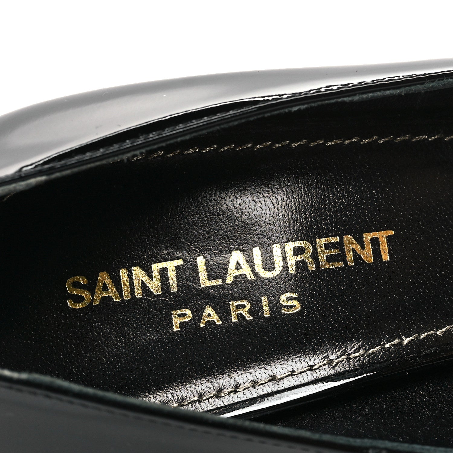Saint Laurent Patent Opyum 110 Pumps 37 Black 8 of 11