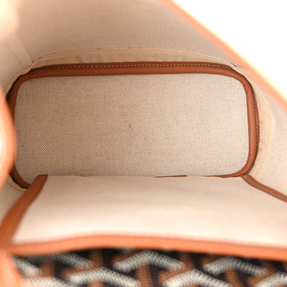 Goyard Goyardine Calfskin Mini Alpin Backpack Black Gold 5 of 10