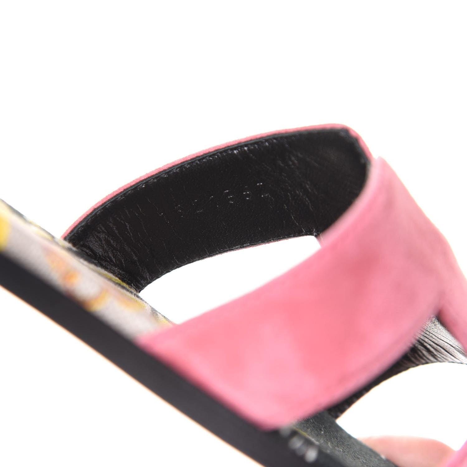 Hermes Suede Goatskin Oran Sandals 38.5 Rose De Venice 9 of 10