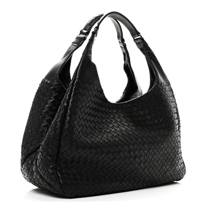Bottega Veneta Nappa Intrecciato Large Campana Black 2 of 9