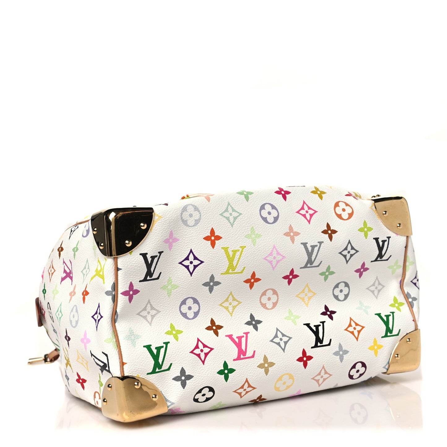 Monogram Multicolor Speedy 30 White