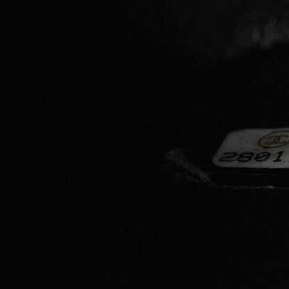 Chanel Lambskin Chevron Quilted Mini Rectangular Flap Black 7 of 11