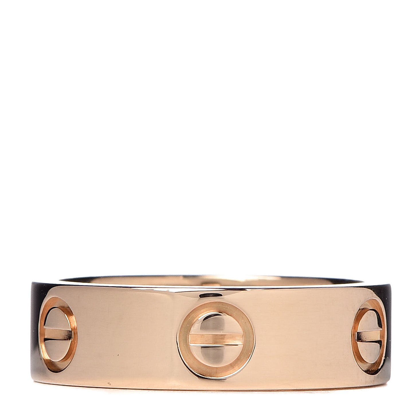 18K Yellow Gold 5.5mm LOVE Ring 52 6