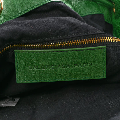 Balenciaga Agneau Giant 21 Gold Hardware Pompon Vert Fluo 7 of 12