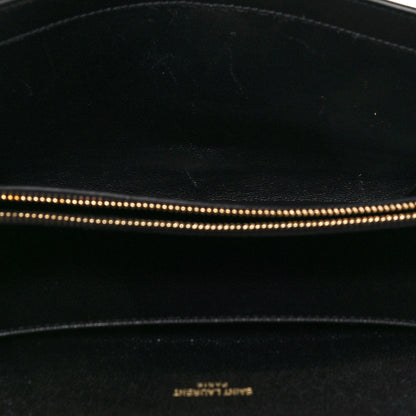 Saint Laurent Grain De Poudre Mini Uptown Crossbody Bag Black 5 of 14