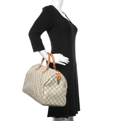 Louis Vuitton Damier Azur Speedy 35 2 of 13