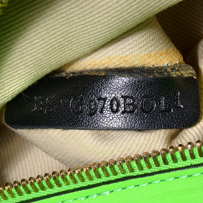 Valentino Garavani Vitello Medium Rockstud Tote Green Fluo 7 of 8
