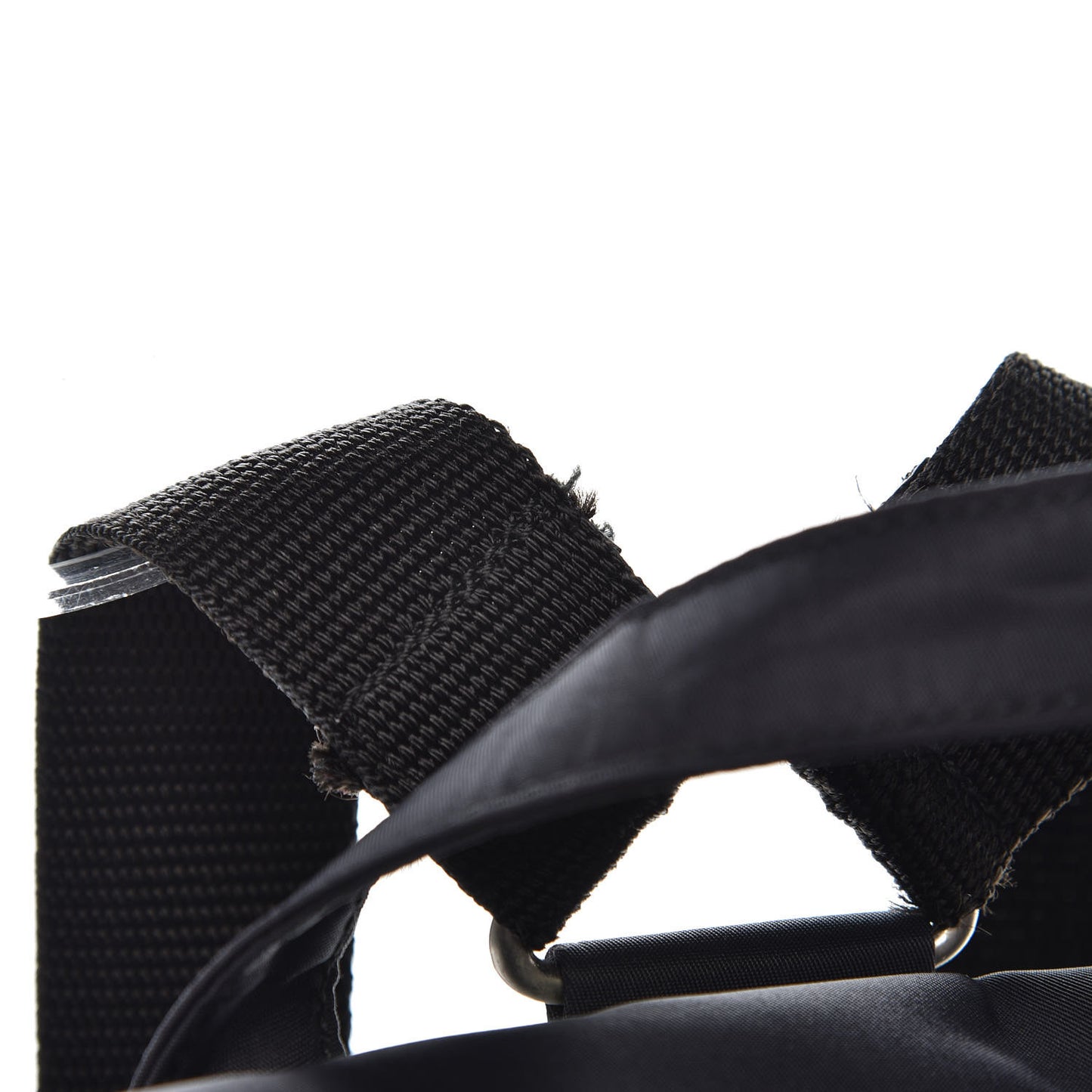 Nylon Vela Medium Backpack Black