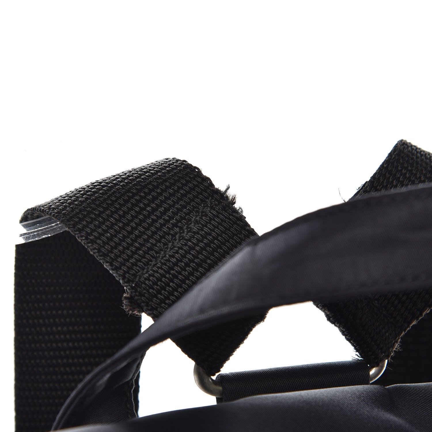 Prada Nylon Vela Medium Backpack Black 11 of 12
