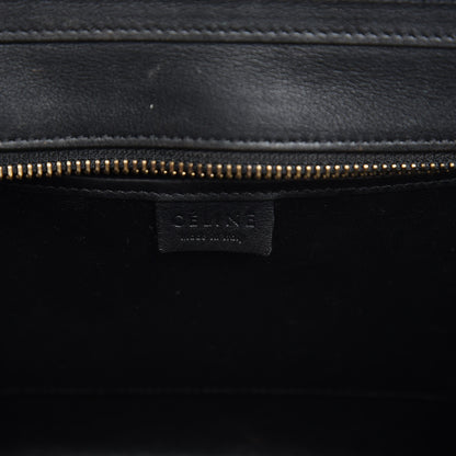 Celine Smooth Calfskin Nano Luggage Black 7 of 13