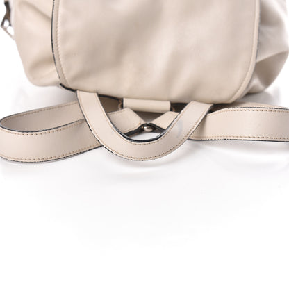 Prada Nappa Cinch Backpack Talco 14 of 21