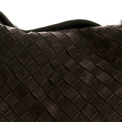 Bottega Veneta Suede Intrecciato Small Hop Fondant 8 of 12