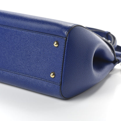 Dolce & Gabbana Dauphine Medium Miss Sicily Satchel Blue 7 of 11