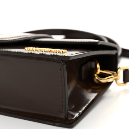 Jacquemus Glazed Calfskin Le Grand Bambino Midnight Brown 9 of 9
