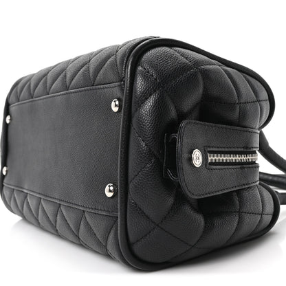 Chanel Caviar Quilted Timeless Bowler Black 10 of 10