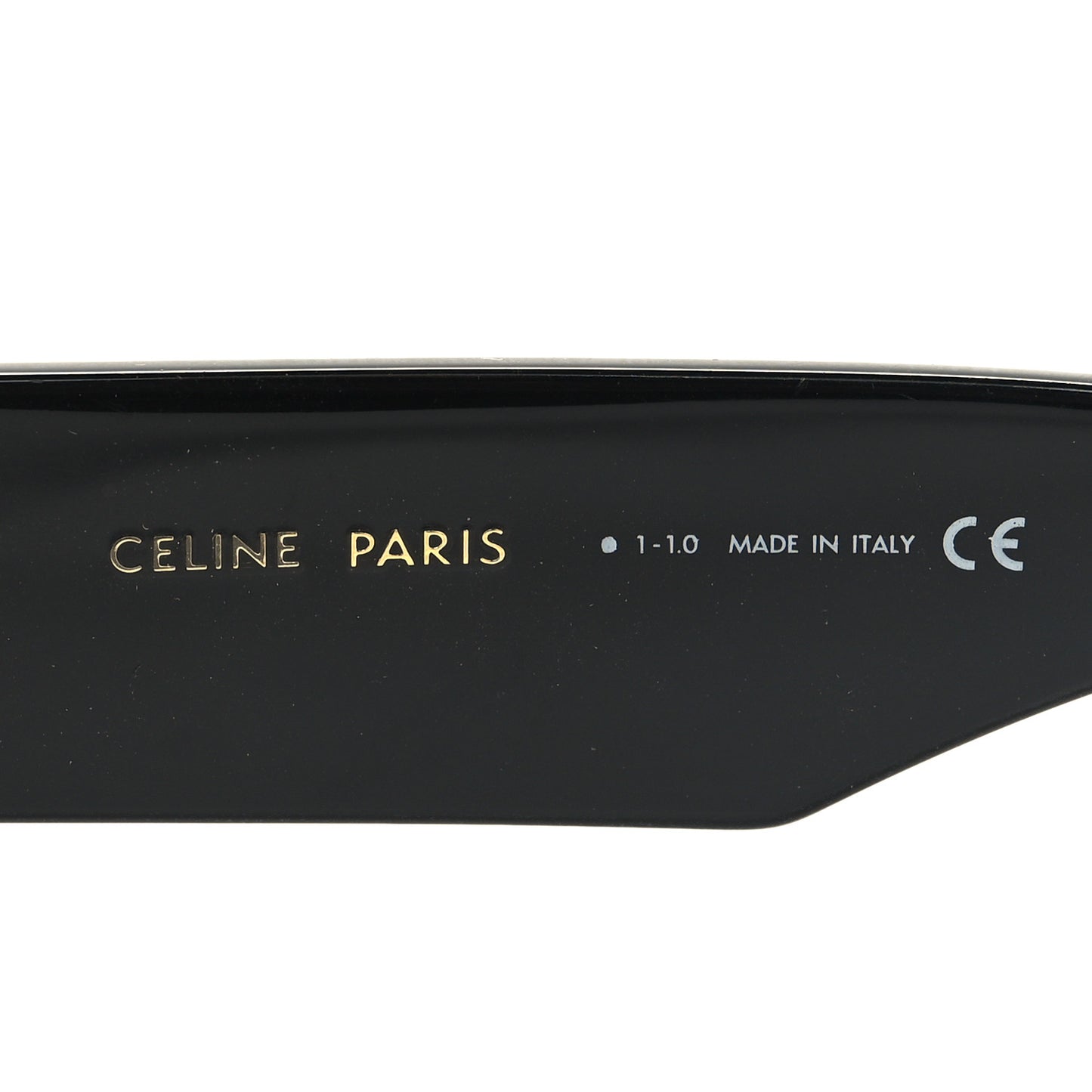 Acetate Flat Top Rectangular Sunglasses CL400921 Black