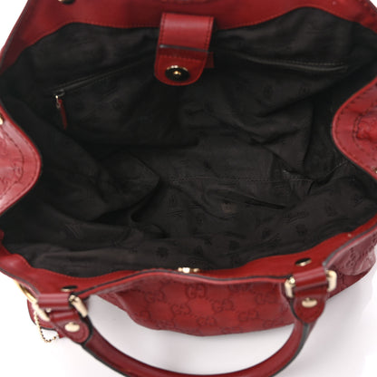 Gucci Guccissima Medium Sukey Tote Raspberry Candy 5 of 12