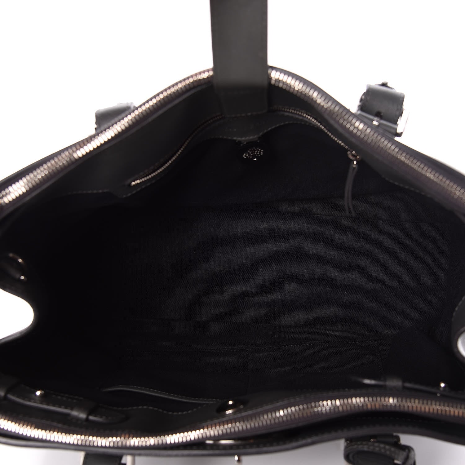 Mulberry Silky Calfskin Bayswater Double Zip Tote Pavement Grey 7 of 9