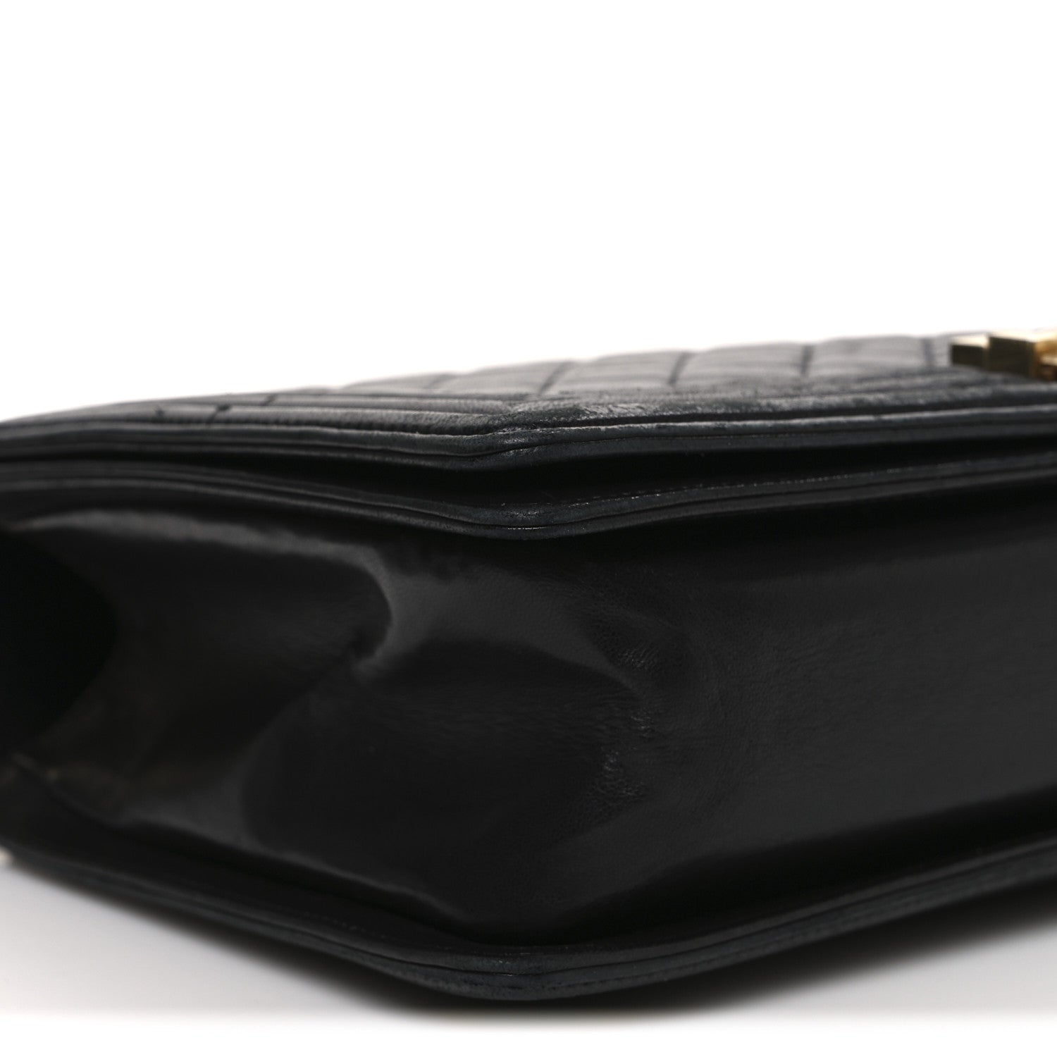 Chanel Lambskin Quilted New Medium Boy Flap Black 9 of 13