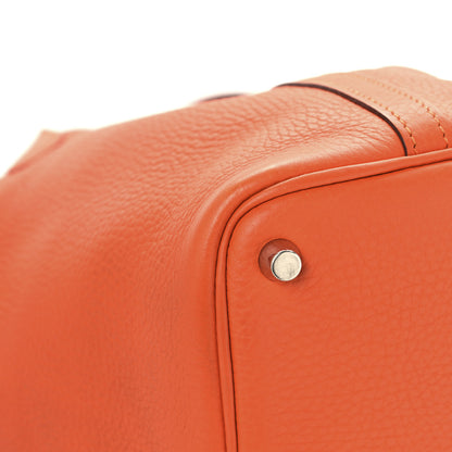 Hermes Taurillon Clemence Picotin Lock 18 PM Orange 11 of 15